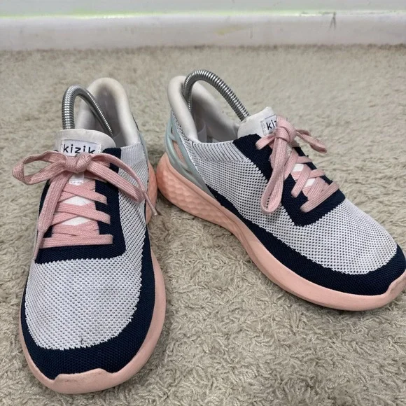 Kizik Athens Womens Size 8.5W Bahama Hands Free Slip-On Sneakers Comfort Shoes - Picture 2 of 10